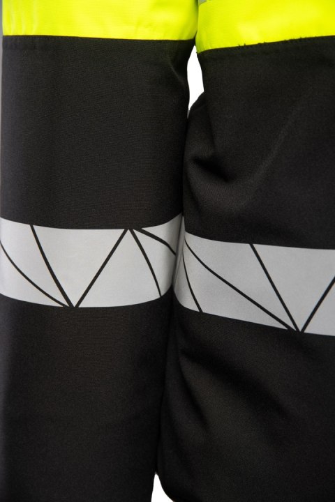 SEVEN KINGS ECO RIVAL KURTKA CZARNY/ŻÓŁTY