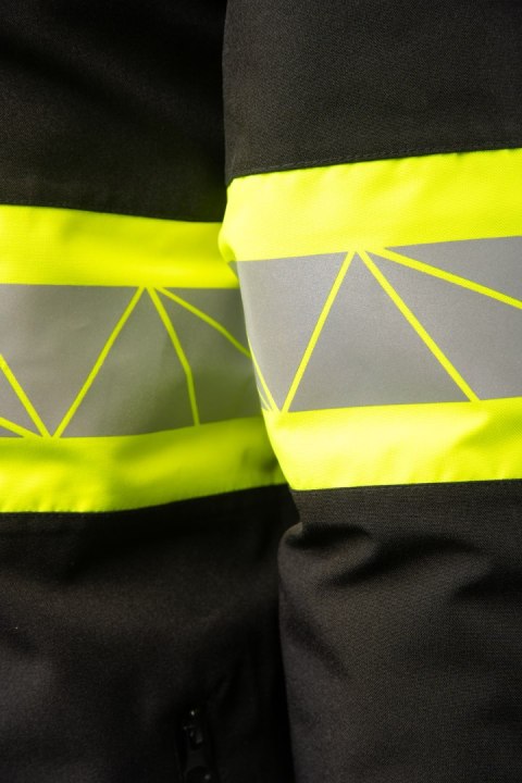 SEVEN KINGS ECO RIVAL KURTKA CZARNY/ŻÓŁTY