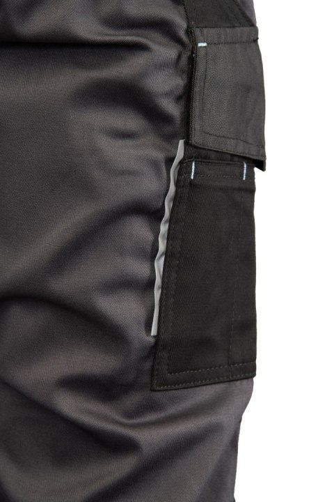 SPODNIE DO PASA DRIVE STALOWY - Stalowy 110