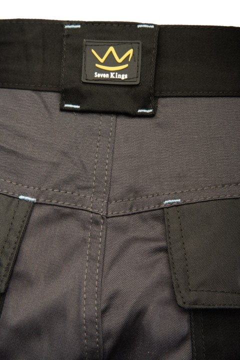 SPODNIE DO PASA DRIVE STALOWY - Stalowy 110