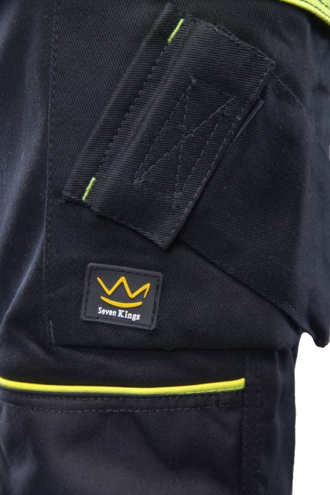 SPODNIE DO PASA SOLAR - Czarny-Żółty(cy) 60