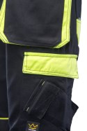 SPODNIE DO PASA SOLAR - Czarny-Żółty(cy) 62