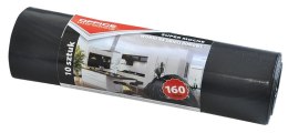 Worki na śmieci domowe , super mocne (LDPE), 160l, 10szt., czarne, typu OFFICE PRODUCTS 22022242-05