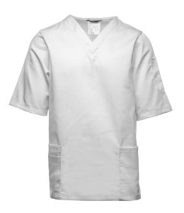 BRIXTON WHITE BLUZA KRÓTKI RĘKAW MĘSKA BIAŁA