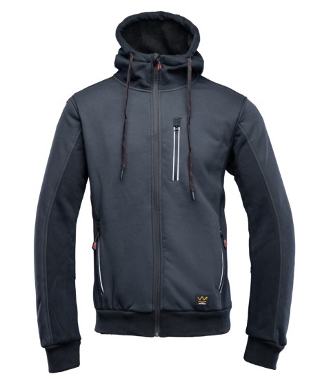 SEVEN KINGS BLUZA DRESOWA Z KAPTUREM PRO GRAFIT