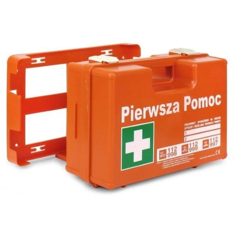 APTECZKA PRZENOŚNA K-15 Z WIESZAKIEM ŚCIENNYM (DIN 13157 USTNIK)
