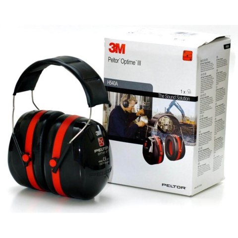 NAUSZNIKI PRZECIWHAŁASOWE 3M Optime III WERSJA NAGŁOWNA H540A