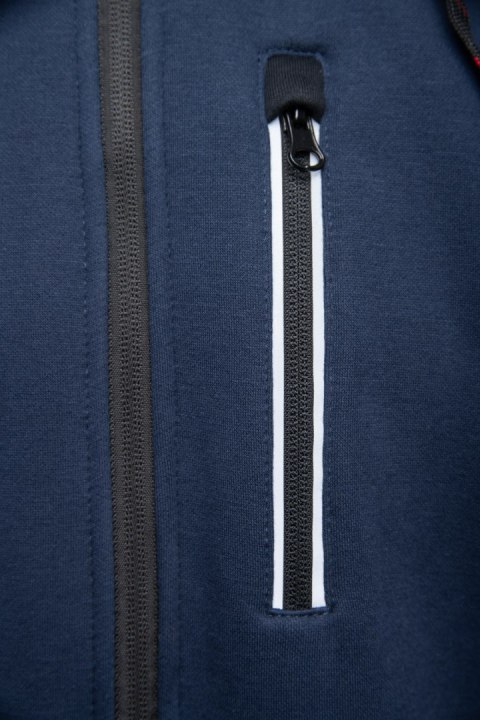 SEVEN KINGS BLUZA DRESOWA Z KAPTUREM PRO GRANAT