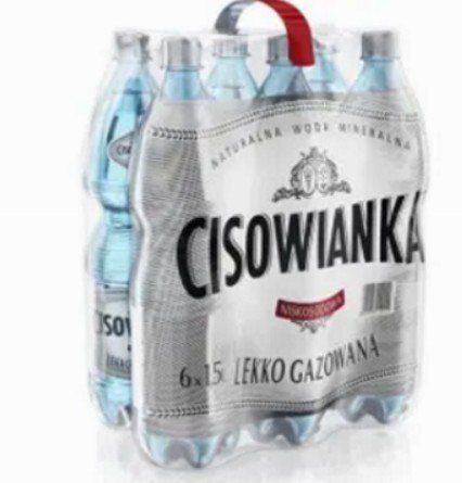 Woda CISOWIANKA 1.5l lekko gazowana zgrzewka 6 szt. KAUCJA