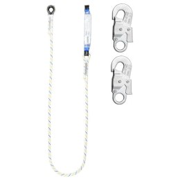 AMORTYZATOR Z LINKĄ NIEREGULOWANĄ LB101 I ZATRZAŚNIKAMI 2x AZ002 DŁ. 2 m