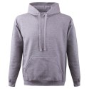 BLUZA Z KAPTUREM 280G SZARA S,XL,2 XL
