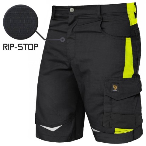 SPODNIE KRÓTKIE HELICON RIP-STOP BLACK