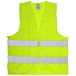 KAMIZELKA ODBLASKOWA OSTRZEGAWCZA PROKAM ŻÓŁTA