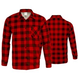 KOSZULA FLANELOWA CZERWONA