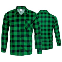 KOSZULA FLANELOWA ZIELONA