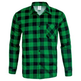 KOSZULA FLANELOWA ZIELONA