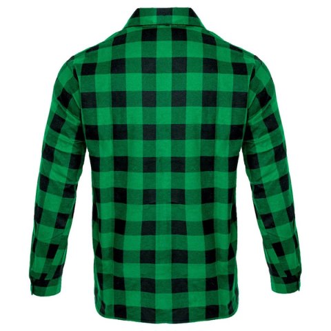 KOSZULA FLANELOWA ZIELONA