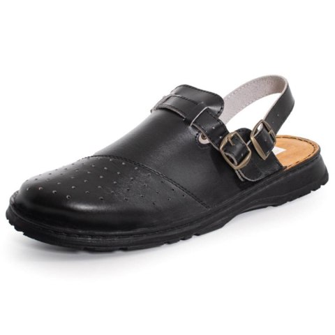 OBUWIE PROFILAKTYCZNE ALBIN Z PERFORACJĄ CZARNE