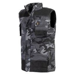 BEZRĘKAWNIK OCIEPLANY PROMAN 260 MORO SZARY