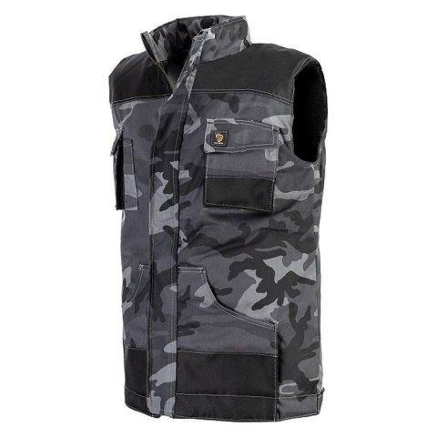 BEZRĘKAWNIK OCIEPLANY PROMAN 260 MORO SZARY