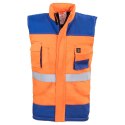 BEZRĘKAWNIK OCIEPLANY PROMAN 260 POMARAŃCZOWY HV