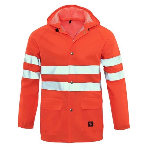 PROBALTIC KURTKA PRZECIWDESZCZOWA FLUO ORANGE