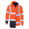 PROLUMO 5IN1 KURTKA OCIEPLANA POMARAŃCZOWA HVP