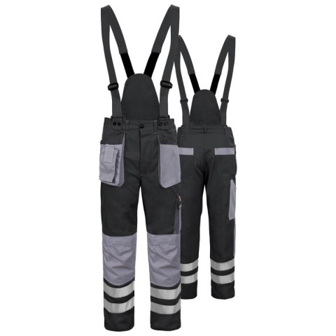 SPODNIE DO PASA PROMAN DUAL COTTON 250 SZARE