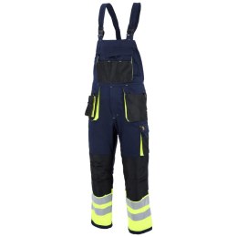 SPODNIE OGRODNICZKI PROMAN STRETCH 250 GRANATOWY HV