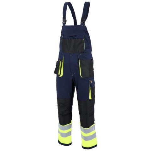 SPODNIE OGRODNICZKI PROMAN STRETCH 250 GRANATOWY HV