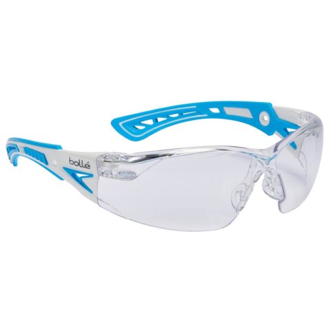 OKULARY OCHRONNE BOLLE RUSH SMALL NIEB./BIAŁE (PRZEZROCZYSTE)