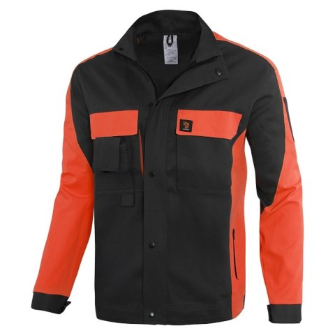 PROPLUS KURTKA CZARNO-POMARAŃCZOWA