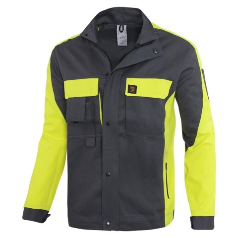 PROPLUS KURTKA SZARO-ŻÓŁTA