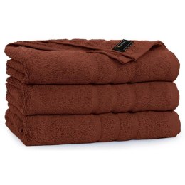 RĘCZNIK HELIOS 50X100 500G. BRĄZOWY