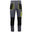 SPODNIE DO PASA PROMAN STRETCH 250 SZARY ŻÓŁTY