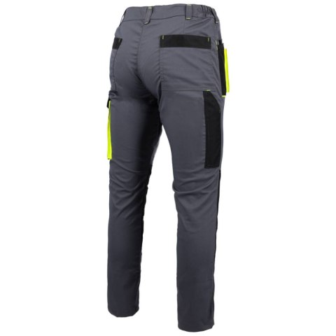 SPODNIE DO PASA PROMAN STRETCH 250 SZARY ŻÓŁTY