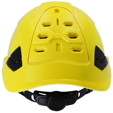 HEŁM OCHRONNY DO PRACY NA WYSOKOŚCI SALLET ŻÓŁTY