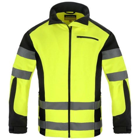 SOFTSHELL KURTKA SNIPER YELLOW HV