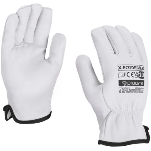 RĘKAWICE CAŁOSKÓRZANE X-ECODRIVER
