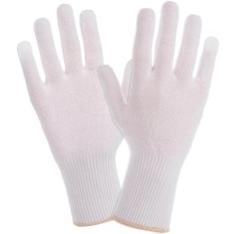 RĘKAWICE OCHRONNE BAWEŁNIANO POLIESTROWE X-WHITE