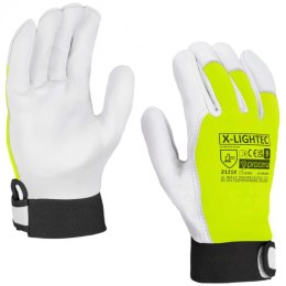 RĘKAWICE OCHRONNE WZMOCNIONE KOZIĄ SKÓRĄ X-LIGHTEC