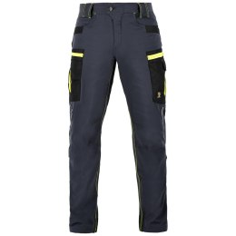 SPODNIE DO PASA ZICO ELASTYCZNE ANTRACYT/CZARNY