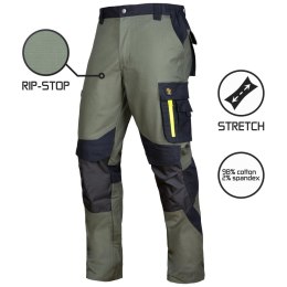 SPODNIE DO PASA ULTRATECH RIP-STOP STRETCH GREEN