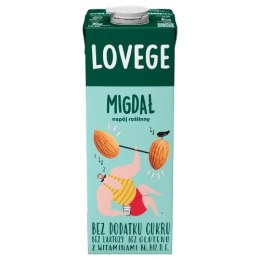 Napój LOVEGE Migdałowy Bez Dodatku Cukru 1l SANTE