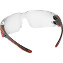 OKULARY OCHRONNE BOLLE RUSH 2.0 (PRZEZROCZYSTE) BLACK/RED