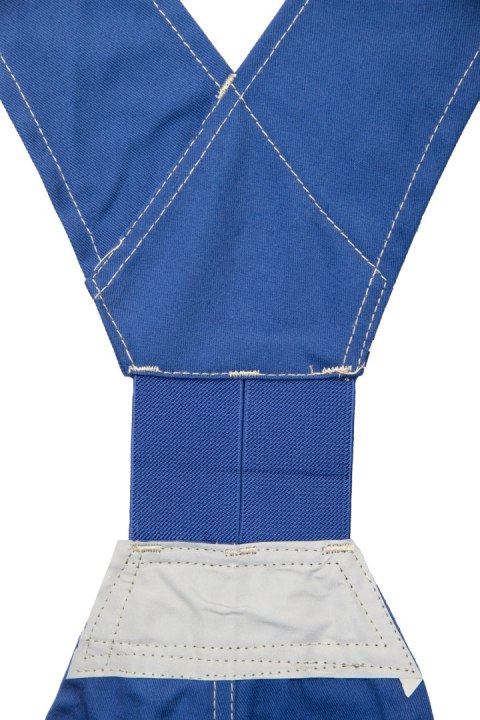 SPODNIE OGRODNICZKI / ODBLASK - Niebieski/odbask 17353 46