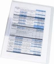 Skoroszyt DELI 4420 A4 z klips 007533 (X)