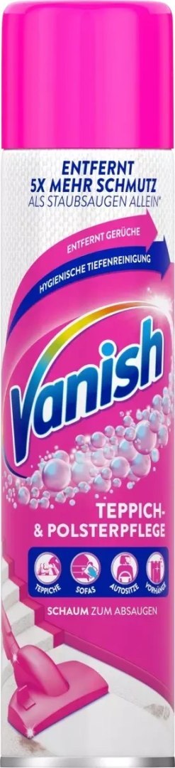 VANISH Pianka do Czyszczenia Dywanów i Tapicerki 650 ml, 06996