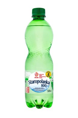 Woda STAROPOLANKA 0,5L gazowana zgrzewka 12szt. KAUCJA