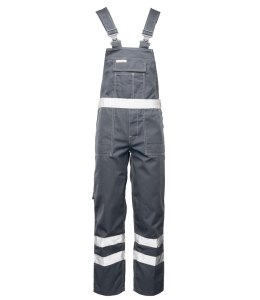 SPODNIE OGRODNICZKI / ODBLASK - Zielony/odbask 17353 106